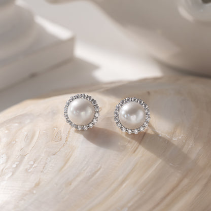 Savi Minimalism Pearl Earrings