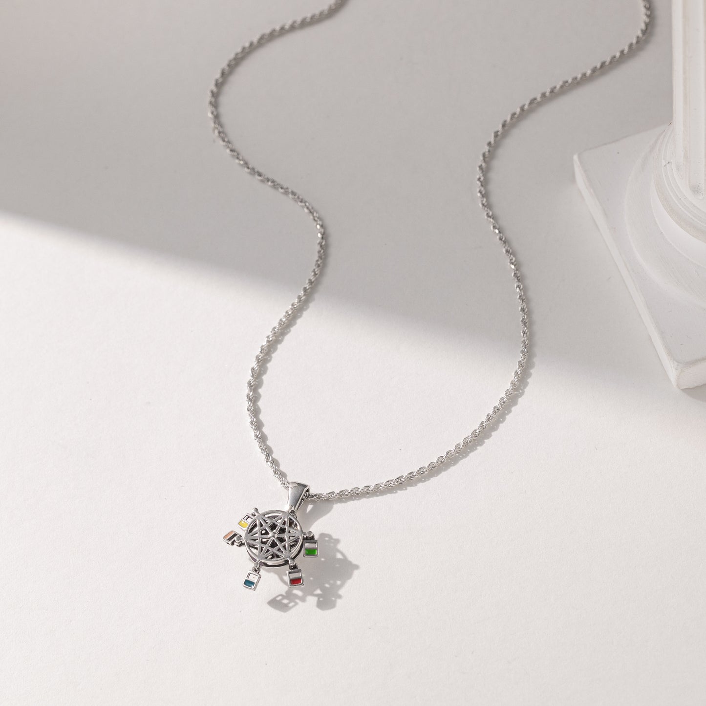 Malibu Star of David Lucky Charm Necklace