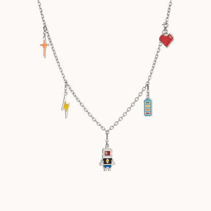 Malibu Pixel Animation Necklace