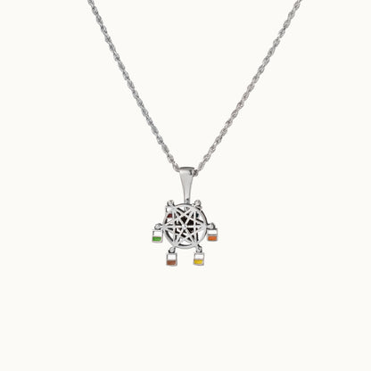 Malibu Star of David Lucky Charm Necklace