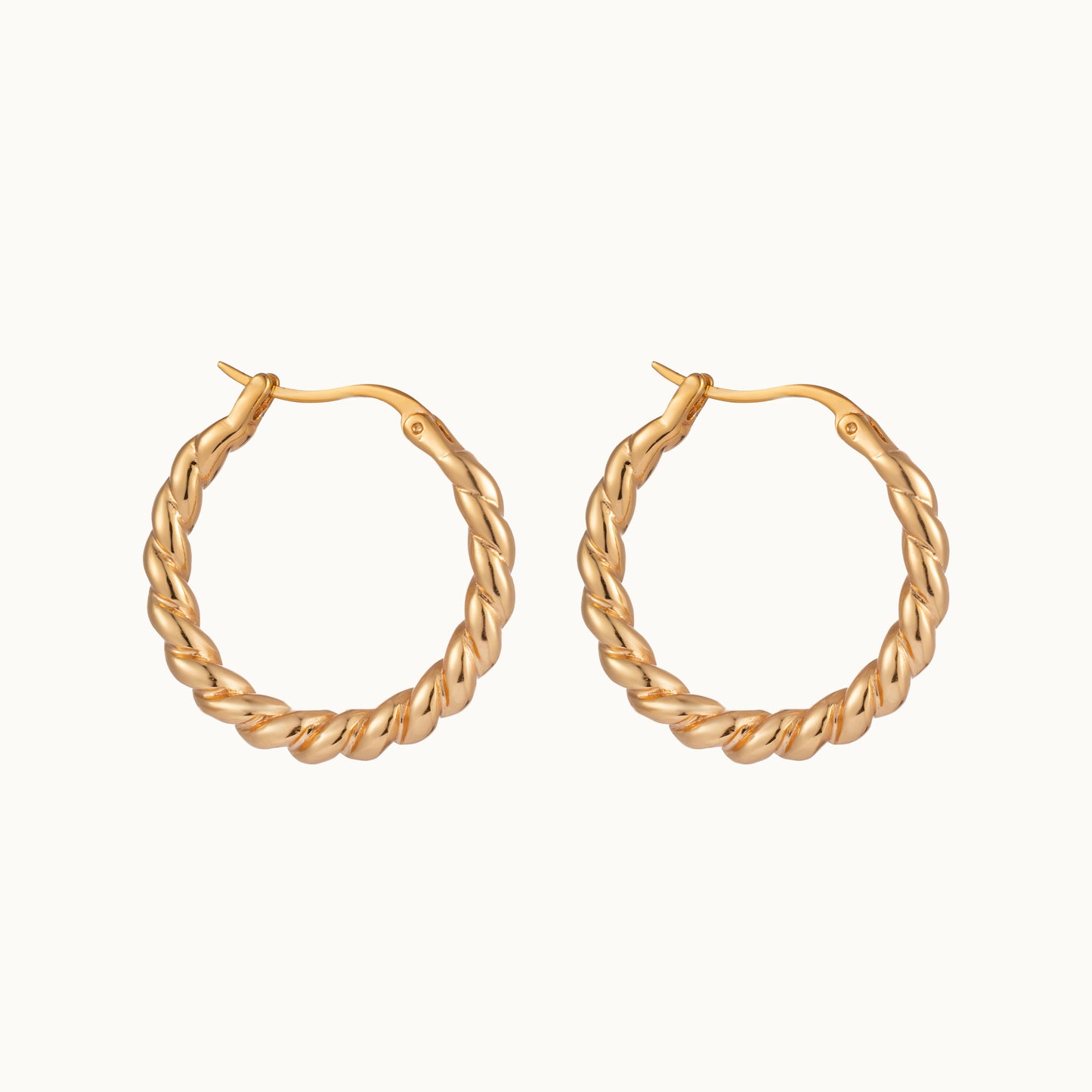 Venus Baroque Loop Earrings